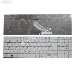 BR-teclado blanco para portátil ACER Aspire E15, E1-510P, E1-522G, 5755, 5755G, 5830G, 5830T, 5830T, E1-530G, E1-532G, Brasil