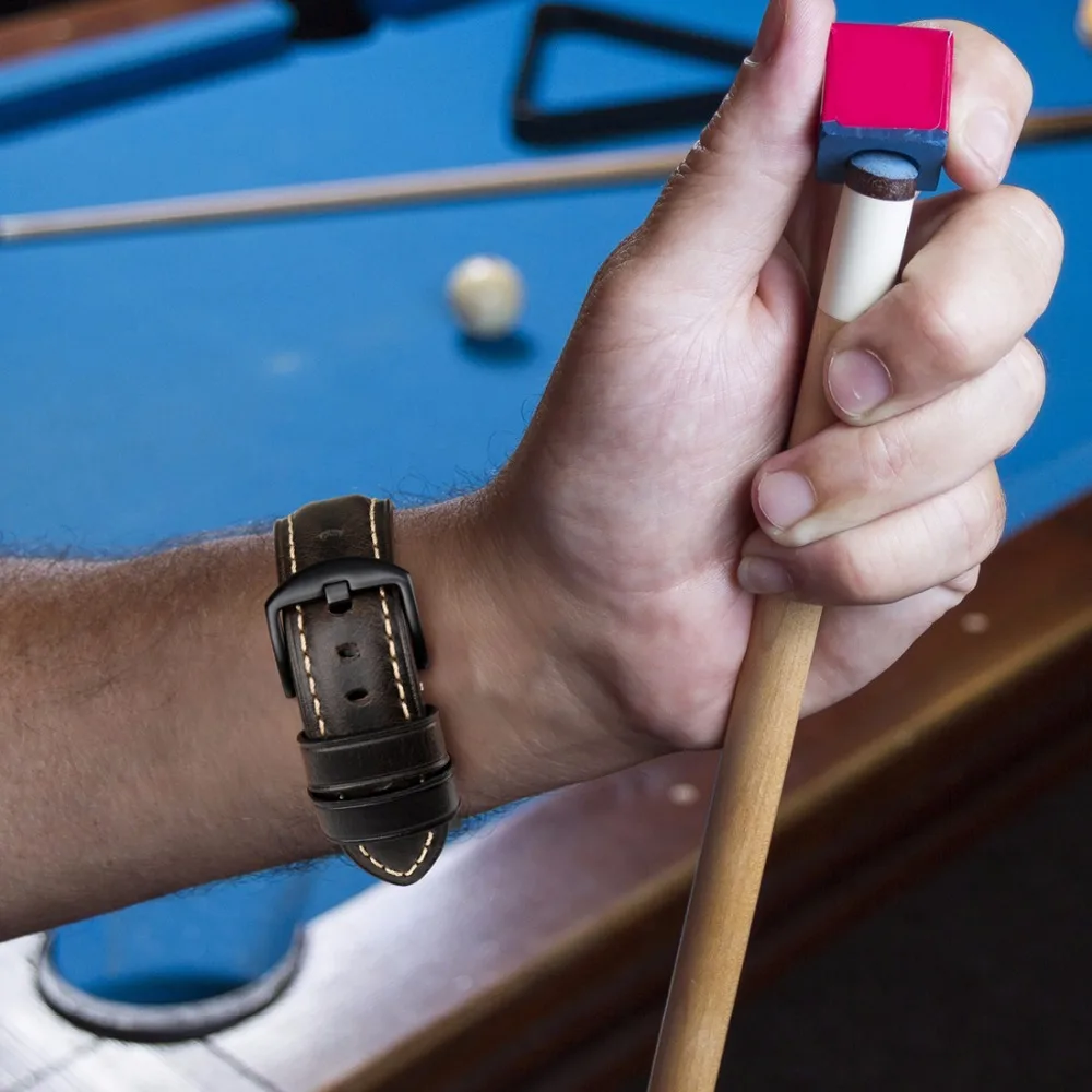 Price MAIKES Watch Accessories Watch Strap 20mm 22mm 24mm 26mm Vintage Cow Leather Watch Band For Panerai Fossil Watchband