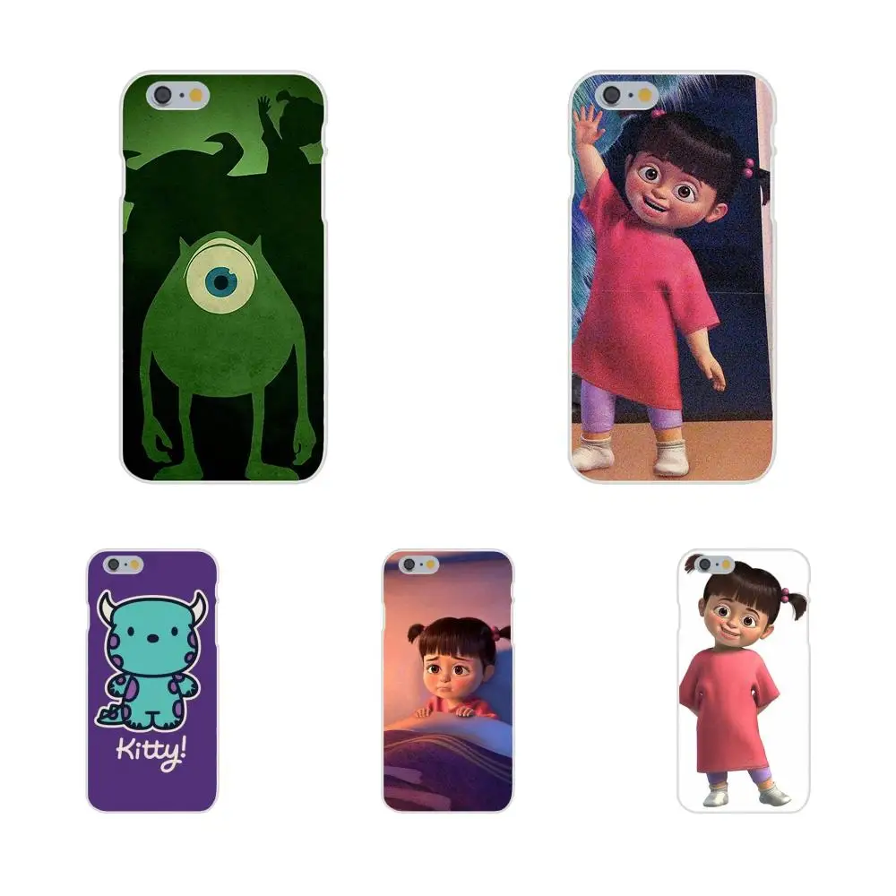 Мягкие чехлы Monsters Inc Boo для Apple iPhone 4 4S 5 5C 5S SE 6 6S 7 8 Plus X XS Max XR|Бамперы| |