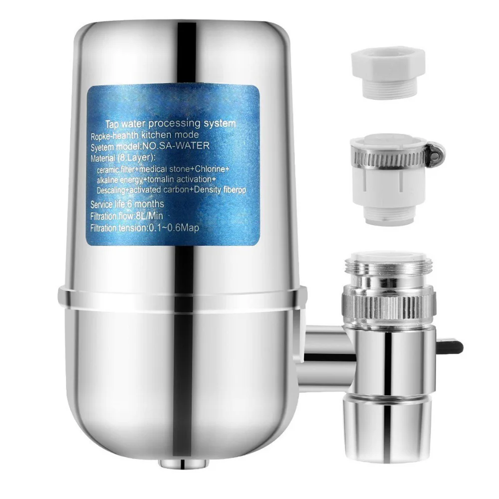 8 Слои керамика фильтр для воды картриджи Кухня воды кран очиститель воды загрязнений жидкость для снятия здоровой воды генератора