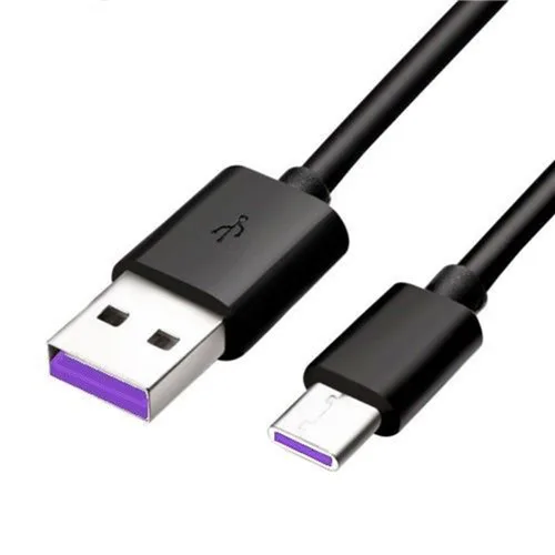 Супер зарядка usb type C Быстрая зарядка USB C кабель 5A зарядное устройство для huawei/Xiaomi/samsung/LG/One plus для смартфона 1 м/2 м черный - Цвет: Black 1M