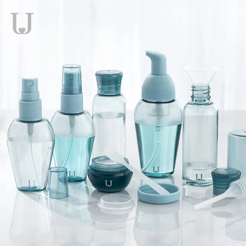 

6Pcs/Set Jordan&Judy Traveling Sub-bottles Health Spray Bottle Cosmetic Hydrating Small Bottle Set