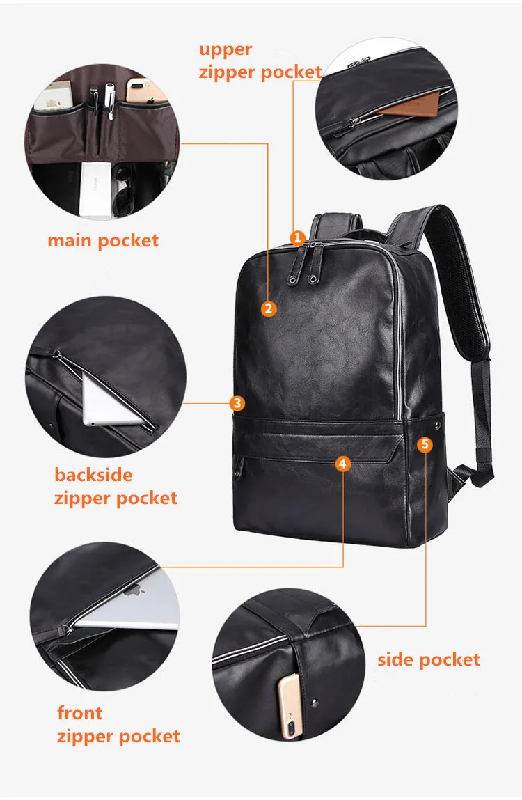 9016 PU backpack_5