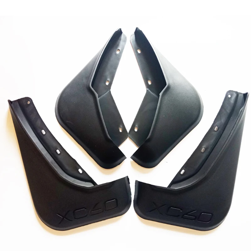 

Free Shipping High Quality ABS Plastics Automobile Fender Mudguards Mud Flaps For 2018 Volvo XC60