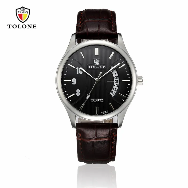 

Relogio Feminino Luxury Men's Date Watch Stainless Steel Leather Analog Quartz Military Watch Round Case Quartz Movement #0511