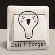 Turn Off Light Switch Stickers Reviews - Online Shopping Turn Off ...