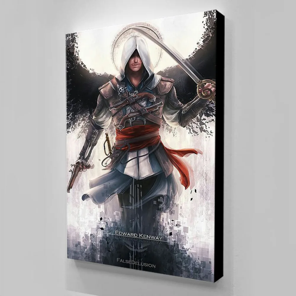

Canvas Painting Game Poster Print Assassins Creed Painting Cuadros Decoraci N Wall Art Picture For Living Room Nordic Home Decor