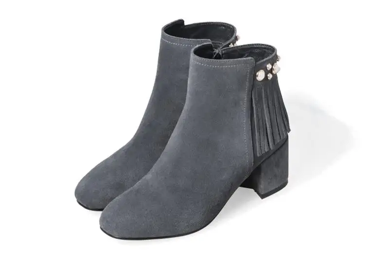 Suede Angle Boots Elegant 2017 Lukuco Women's A