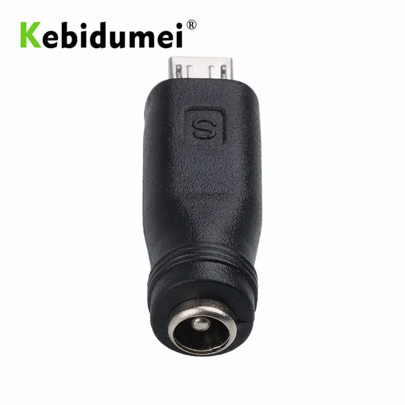 Kebidumei 1 шт./лот 5,5x2,1 мм Женский к Micro USB Мужской 5 Pin DC разъем питания адаптер для V8 Android