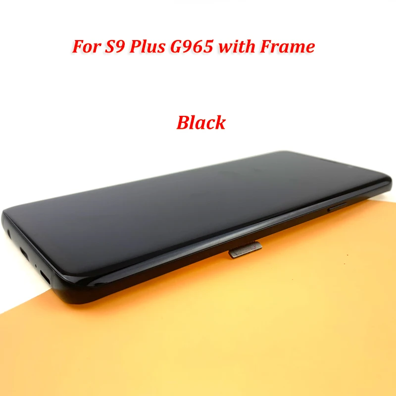 S9 ЖК дисплей с рамкой для SAMSUNG Galaxy + Plus G960 G965 сенсорный экран дигитайзер|Экраны