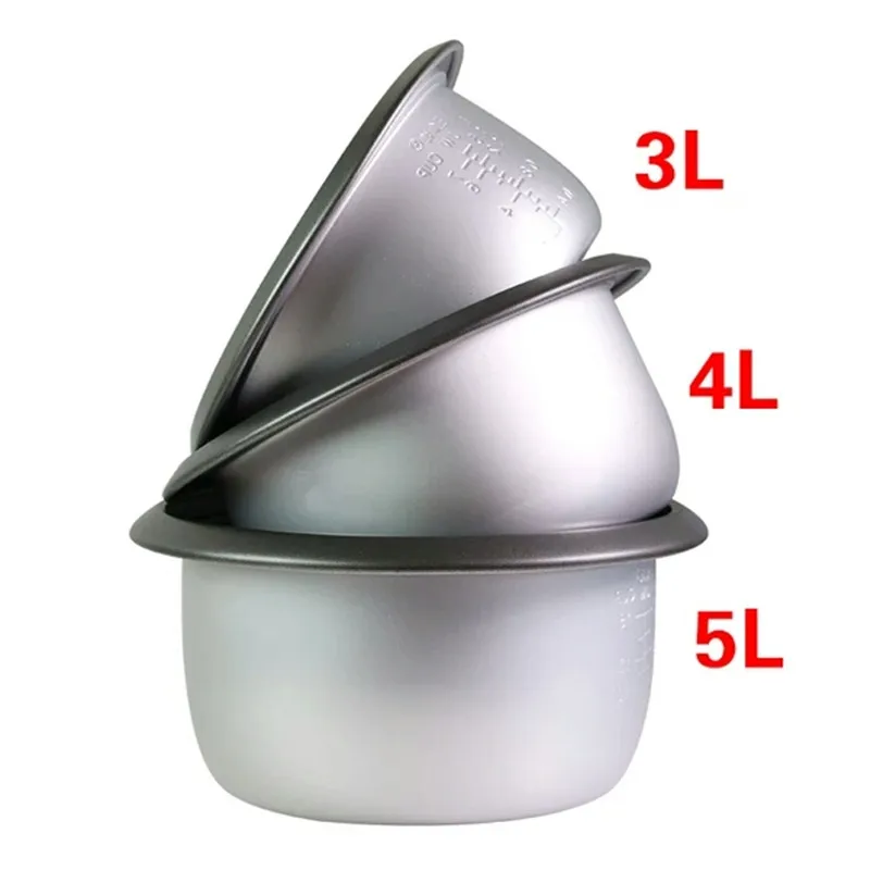 3L 4L 5L aluminum Alloy rice cooker pot inner tank for common straight