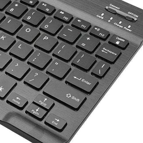 Универсальная тонкая Портативная Беспроводная Bluetooth клавиатура BEESCLOVER с 7 цветной