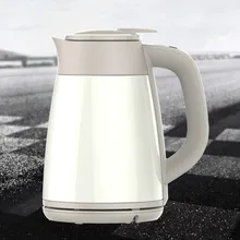 Электрический чайник 304 из нержавеющей стали с двойной вакуумной изоляцией горячей домашней безопасности функция автоматического выключения