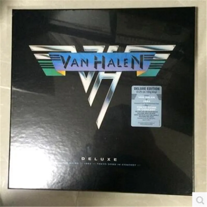 Free Shipping; Van Halen Deluxe 4CD, New Sealed van halen ii cd