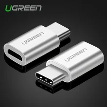 Ugreen Micro USB to USB C 3.1 Cable Adapter Type C Converter for Xiaomi 4C Lg G5 Nexus 5x 6p Oneplus2 Macbook Type C Adapter