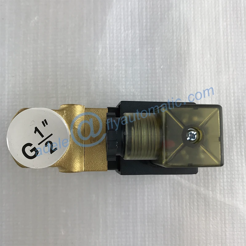 5404-02 5404-04 5404-06 5404-08 IP65 Ex-proof высокого давления латунь нормально закрытый клапан соленоидной воды с сервопоршнем