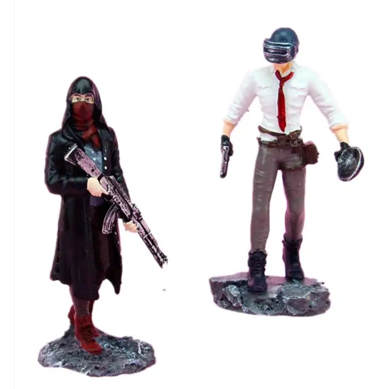 

pubg Figure Player Unknown Battle Grounds PUBG Model Doll Resin 17cm Game Figurine Action Figure Sculptures