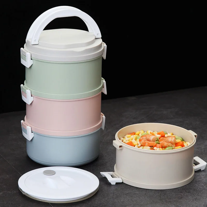 

Microwave Plastic Lunch Box For Kids Japanese Children Bento Box Portable Leak Proof Lunchbox Food Container Storage