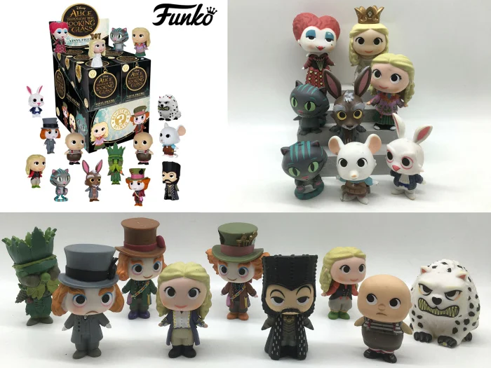 Funko Mystery Minis: Алиса в стране чудес-Mad Hatter кролик Красная Королева чеширские