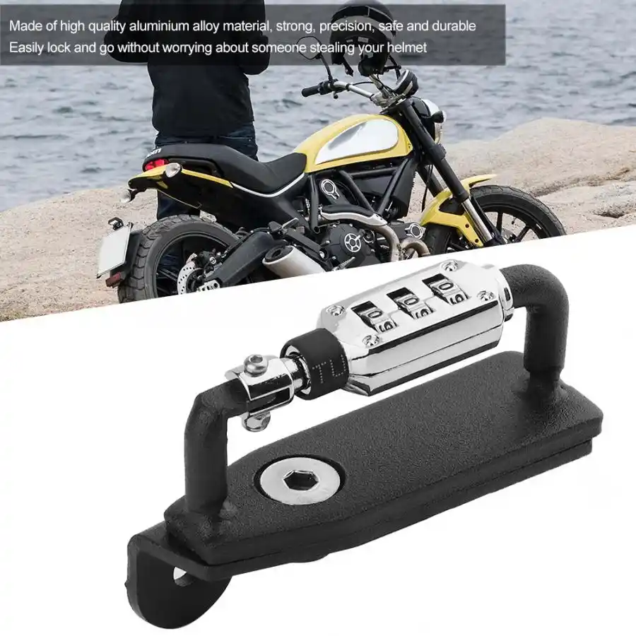 ducati scrambler helmet lock