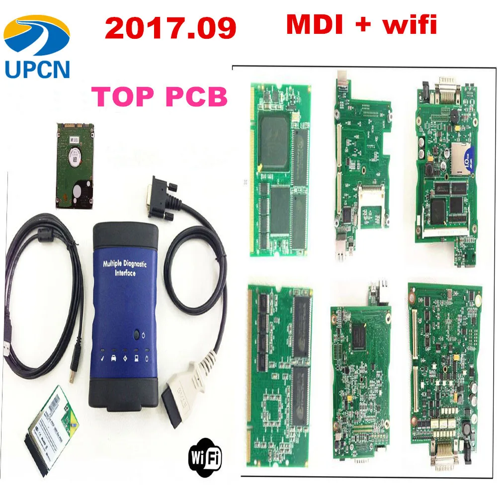 Quality A+ MDI WIFI 2017.10 For GM MDI and Software HDD