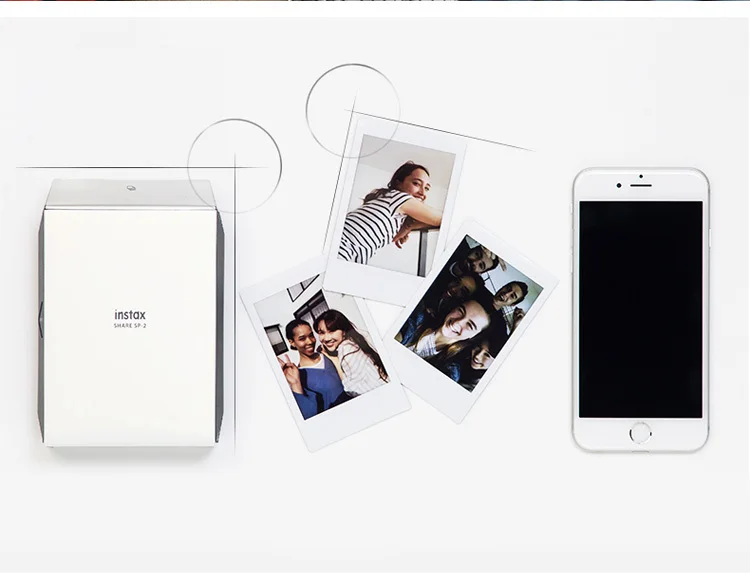 Fujifilm Instax Share SP-2 мобильный смартфон принтер мгновенной фотографии Instax принтеры серебро/золото с Instax Мини пленки наборы