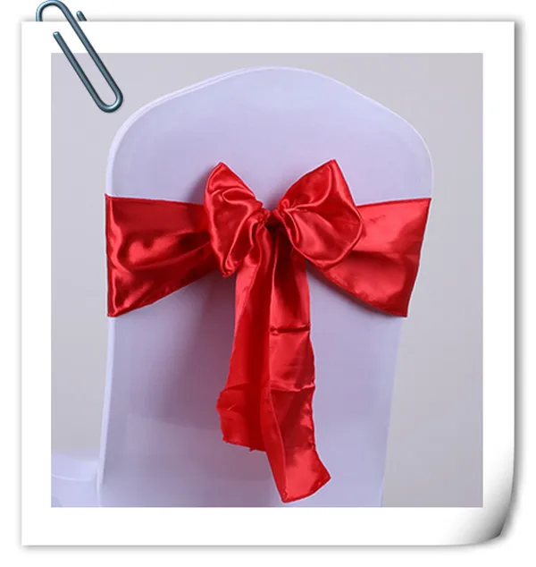 hot sale 100pcs Satin Wedding Sashes Bow Party Bridal Decorating /sash