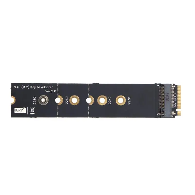 Гибкая 4 Слои печатную плату PCI e M.2 переходная карта E M2 NGFF карты расширения