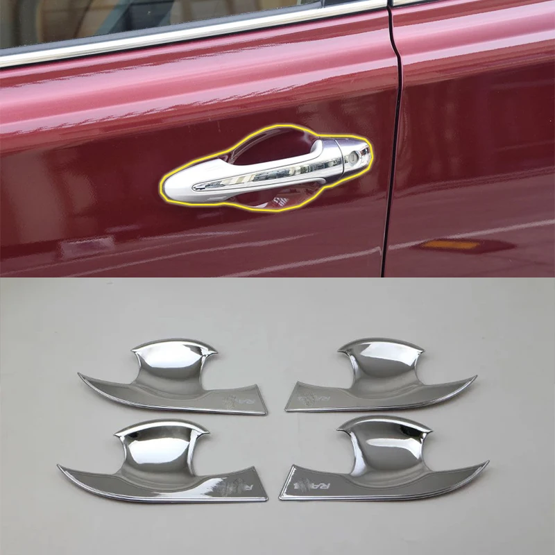 Car Accessories Exterior Decoration ABS Chrome Car Door Handles Bowl