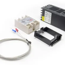 Полный набор REX-C100 регулятор температуры с термопарой цифровой PID контроллер температуры