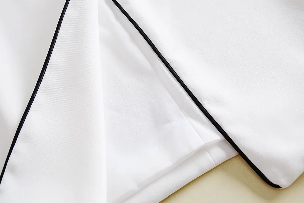 Women Blazer 2018 High Quality Autumn Runway Long Sleeve Female Jacket Blazers Ladies Office Outerwear White NP BLZ039