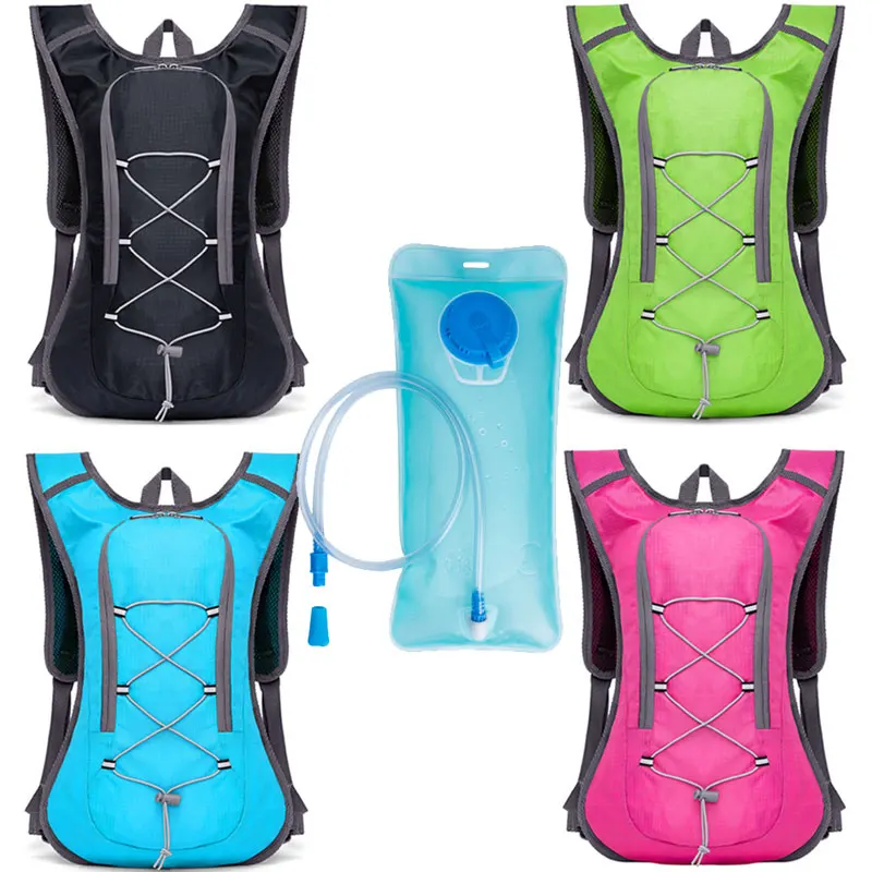 

2L Water Bag Hydration Backpack Camping Hiking Riding Cycling Outdoor Sports Bag Water Bladder Container