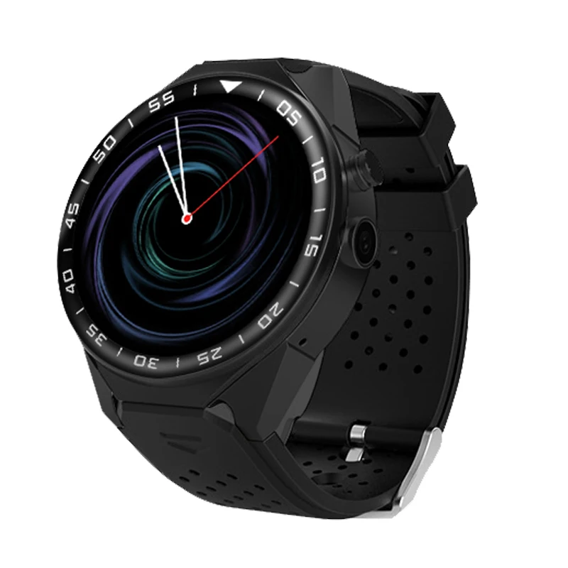  Luxury smart watch for man with 3D solid outer ring Italy design support heart rate monitoring sync