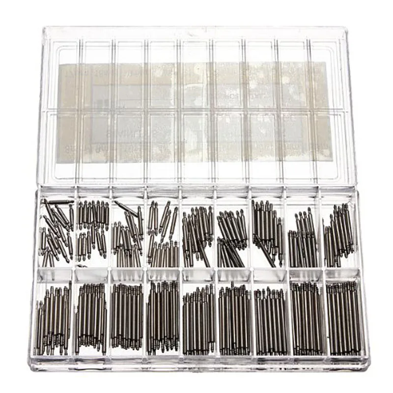 

Stainless Steel Watch Wrist Band Spring Bars Strap Link Pins8/9/10/11/12/13/14/15/16/17/18/19/20/21/22/23/24/25mm 360pcs #320717