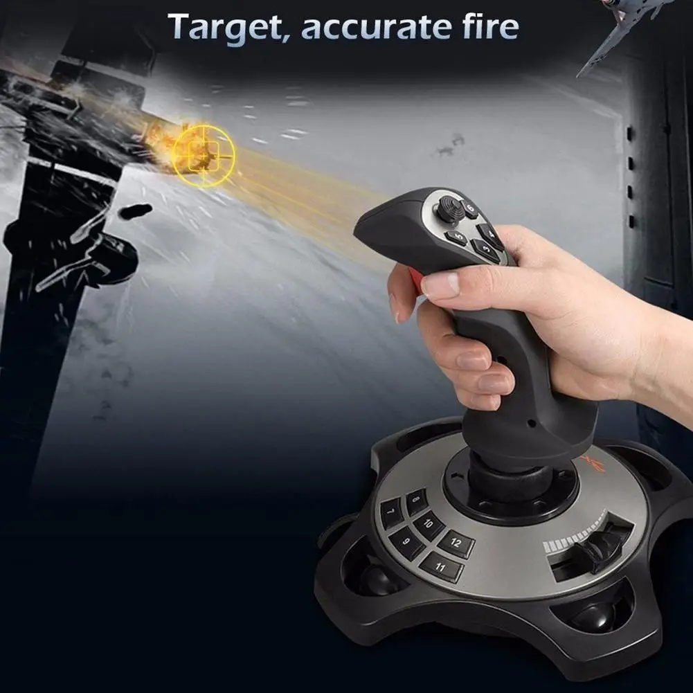

DSstyles Simulation Aircraft Joystick Game Controller Handle for PC, Mac