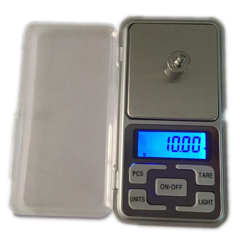 

500g 0.01g Mini Digital Scale LCD Electronic Capacity Balance Diamond Jewelry Weight Weighing Pocket Scales With Retail Box