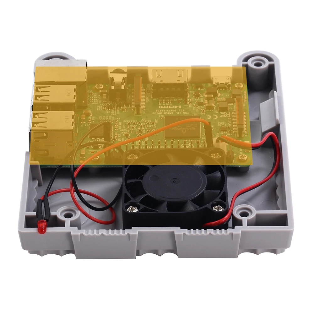 Raspberry Pi 3 Model B + SNESPi NESPi чехол/Mini NES Style чехол для Pi|Аксессуары демонстрационных