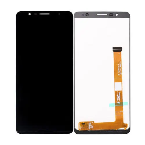 Сенсорный экран дигитайзер LCD сборка для Alcatel 3c OT-5026A 5026D 6 0 &quotчерный | Мобильные