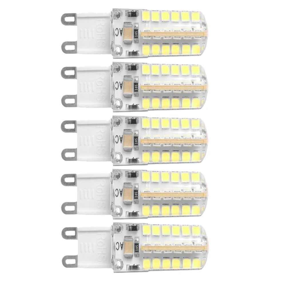 5X G9 Led 2835 48SMD Капсульная лампа освещение, грушевидные лампочки заменить галогенные 200-240 в основной цвет: холодный белый мощность: G9 4 Вт (2835