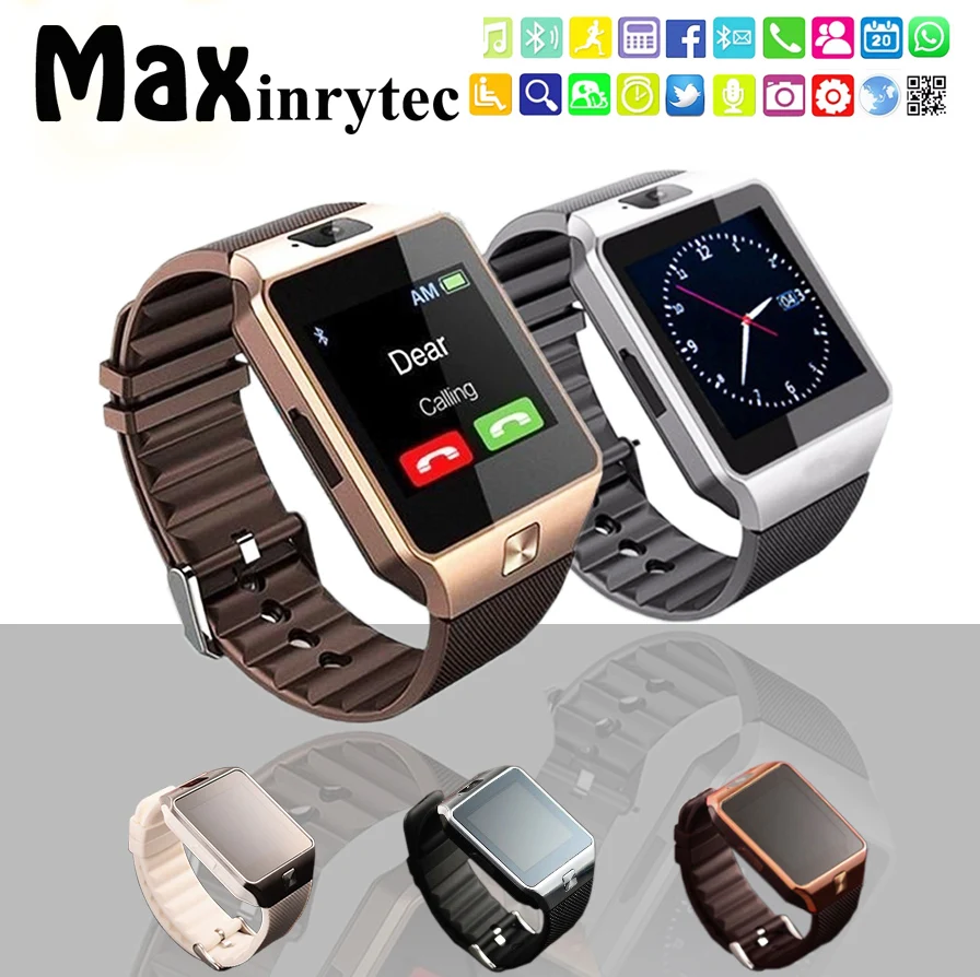 Smart Watch Clock DZ09 For Men Women Bluetooth SIM Card Smartwatch For Camera Android Phone Wearable