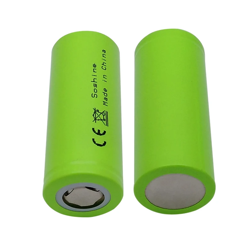 Литий ионная аккумуляторная батарея Soshine 26650 32A IFR 3 2 в 3200 мАч LiFePO4 26650|battery 3.2v|26650