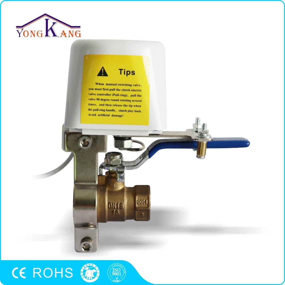 

DC9V-DC12V Electric Manipulator 3/4'' Ball Valve for Alarms Shutoff Gas/Water Pipeline