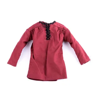 

1/6 AF007 female Soldier red long sleeved shirt sexy Soldier model puppet underwear accessories for 12in ancient action figures