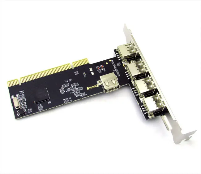 Карта расширения PCI USB 2 0 5 портов 480 Мбит/с|usb dial up modem|card usb memoryusb wireless adapter card |