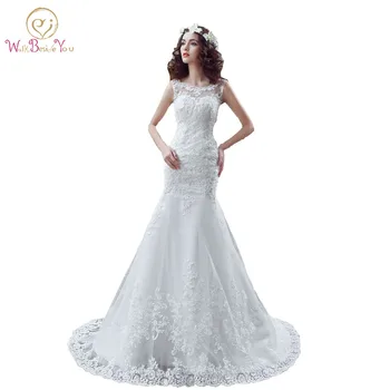 

100% Real Images Wedding Dress Plus Size Bridal Gowns 2020 robe de mariage Cystal Beaded Tulle Bride Gowns In Stock