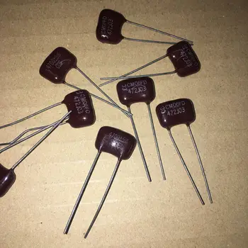 

100% 5PCS Home furnishings CDE 4700P 500V Mica capacitance CM06FD 10MM