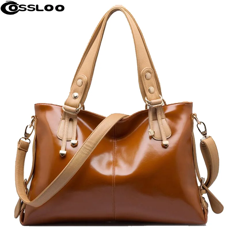 

COSSLOO New Arrival Women Messenger Bag patchwork Top Handbag Ladies inclined shoulder woman bags handbags women famous brands
