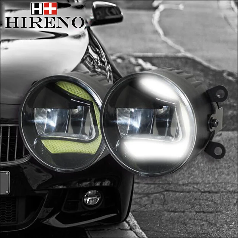 

Hireno LED DRL daytime running light Fog Lamp for Toyota Corolla Verso 2005-2009, top super bright, 2pcs+wire of harness