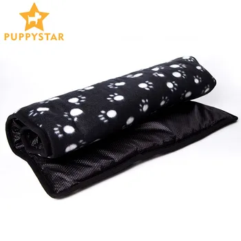 

High Quality Pet Dog Blanket Soft Comfortable Warmming Dog Footprint Blanket For Small Medium Large Dog Cat Sleep&Lay Mat COO007