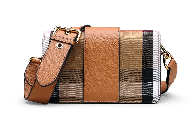 Fashion Genuine Leather Female Grid Shoulder Bag Newest Cow Leather Women Bag High Quality Crossbody Bag Ladies Bag Fashion Genuine Leather Female Grid Shoulder Bag Newest Cow Leather Women Bag High Quality Crossbody Bag Ladies Bag